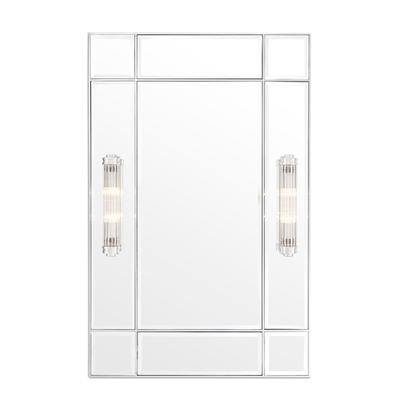 Зеркало с бра Mirror Beaumont with light арт.112174