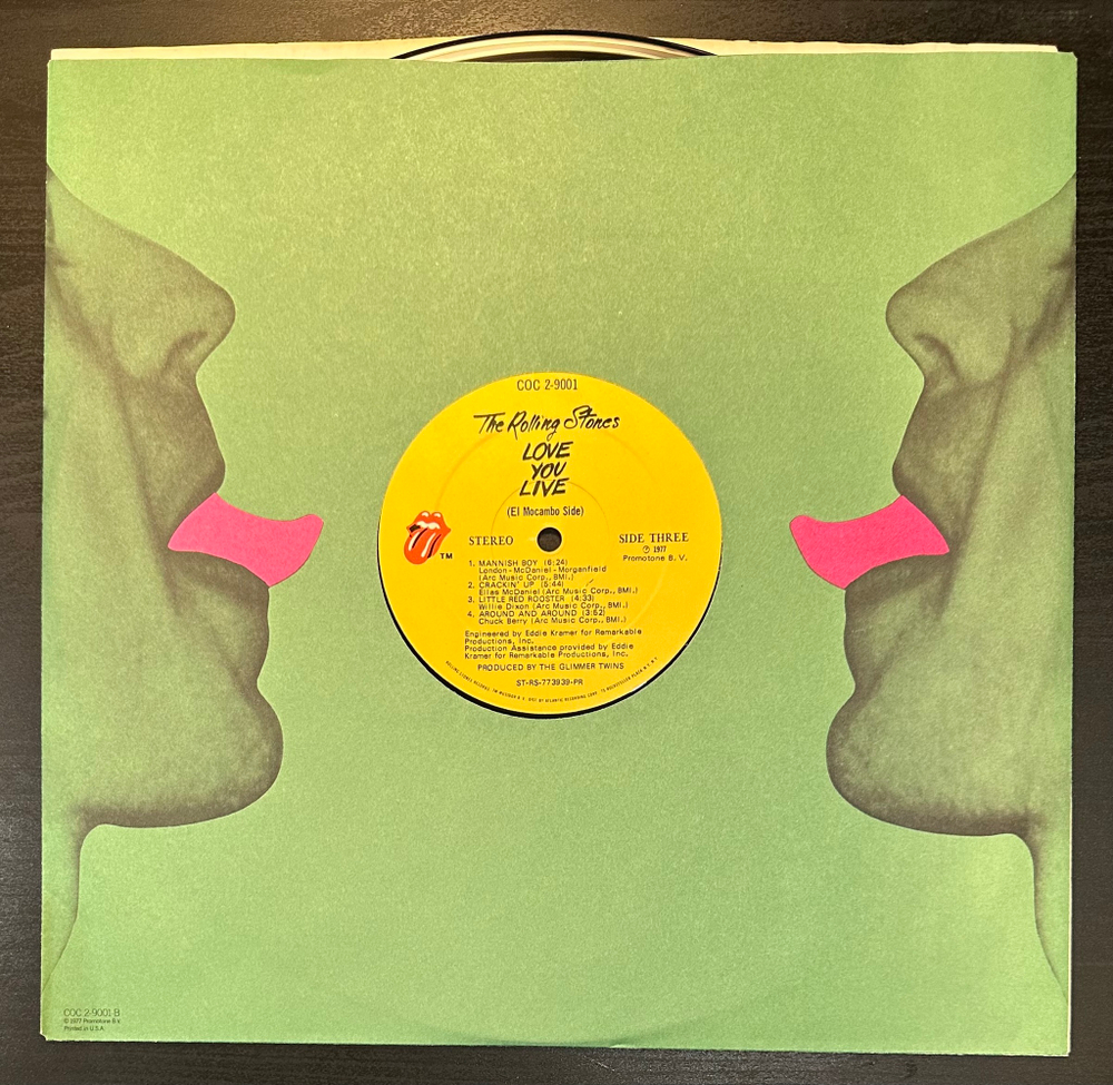 The Rolling Stones - Love You Live 2LP (США 1977г.)