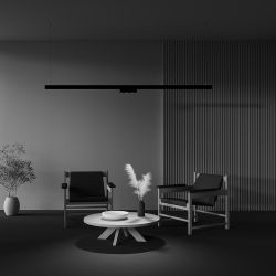 Трековый магнитный светодиодный светильник Maytoni   TR033-2-12W2.7K-B