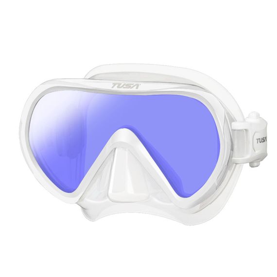 Маска TUSA M-1011 Ino Pro с UV линзами белый/белый