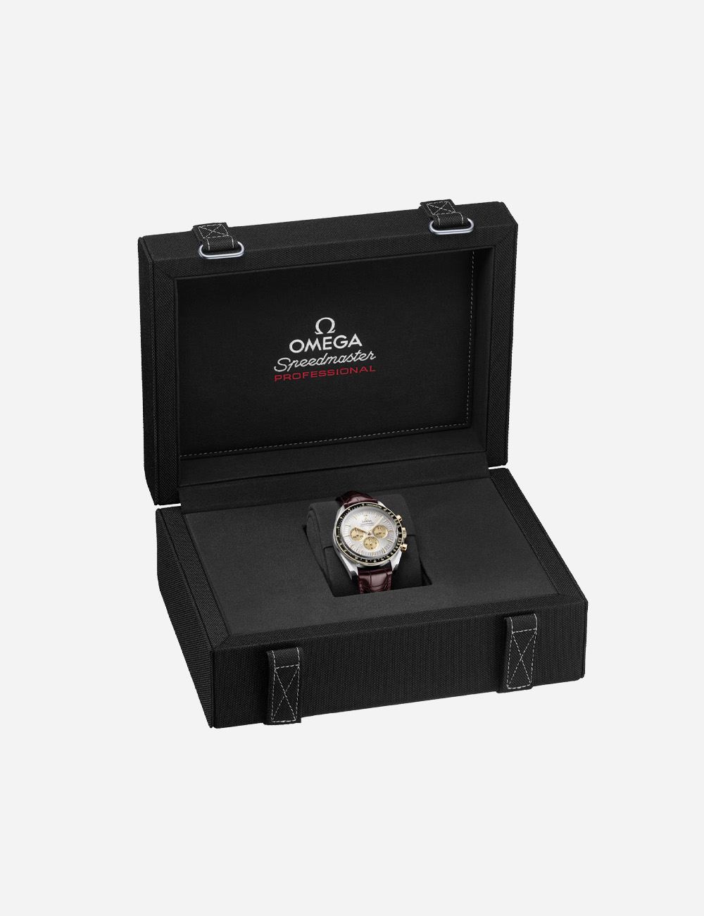 Наручные часы Omega Speedmaster Moonwatch Professinal Aligator "Gold"