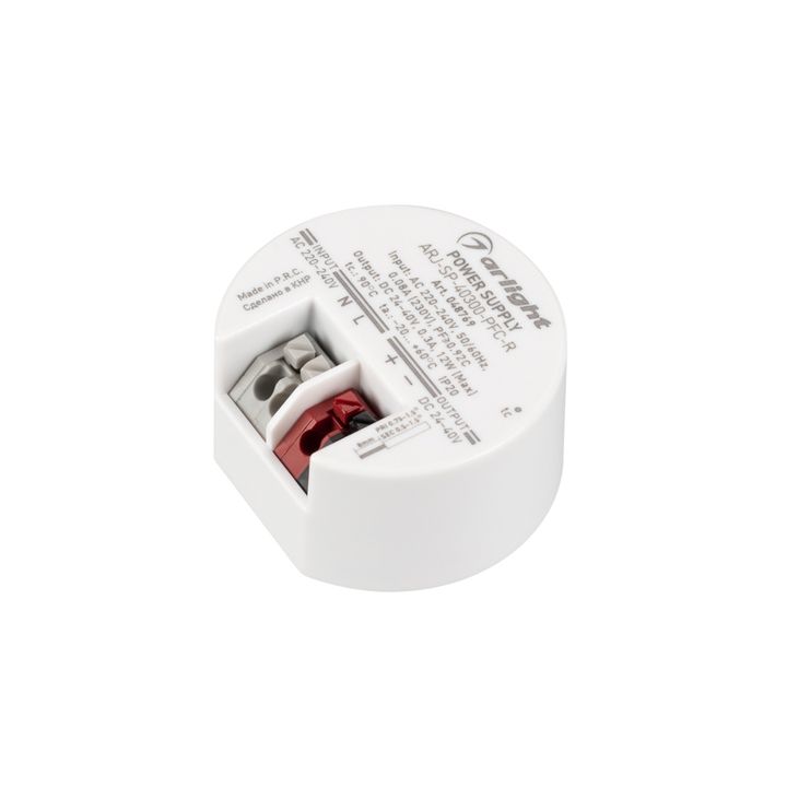 Блок питания ARJ-SP-40300-PFC-R (12W, 24-40V, 300mA) Arlight 048769