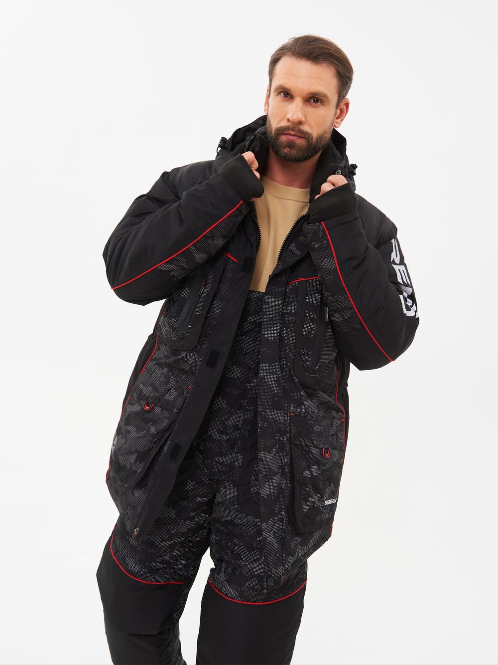 Костюм зимний Siberia Reflect ткань Reflex Membrane цвет Черный