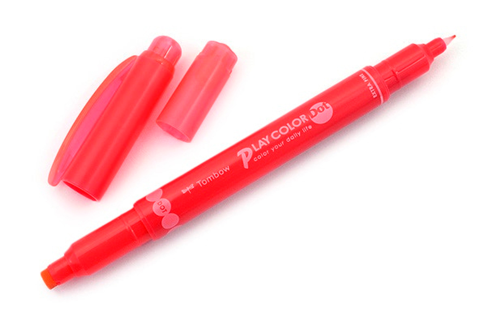 Tombow Twin Tone / Play Color Dot: 26 Cherry Red (красный)