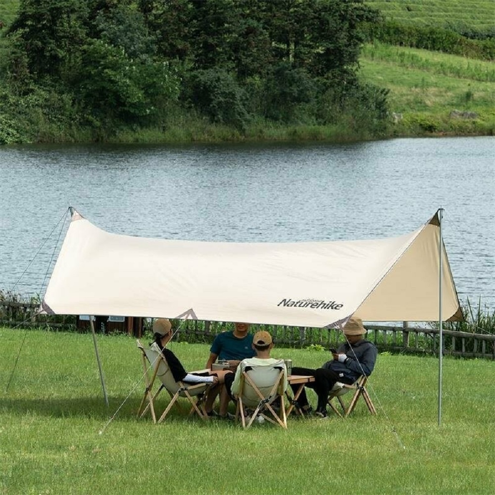 Тент Naturehike Girder NH20TM006, 150D, 500*292 см для кемпинга (с двумя стойками)