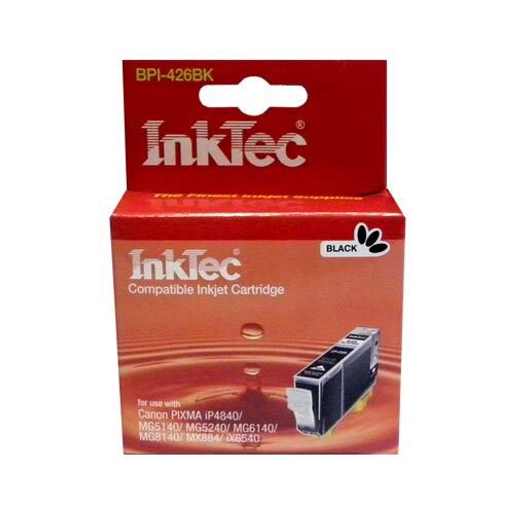 Картридж для CANON  CLI-426 BK PIXMA iP4840/MG5140/5240/6140/8140  Black InkTec