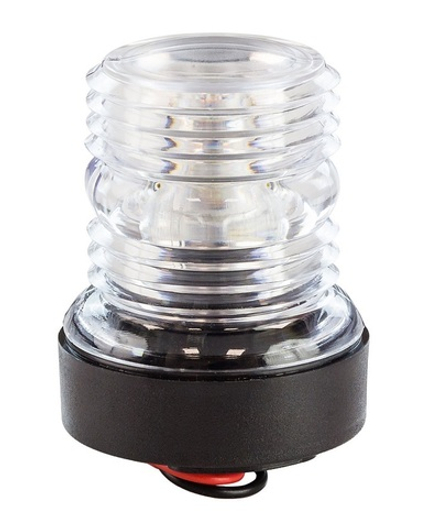 Огонь топовый диам. 54x72 мм, пластиковый корпус, 12-24 В, 2 Вт, LED, Ba15d