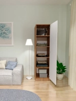 Шкаф-пенал "Тренто" однодверный с полками