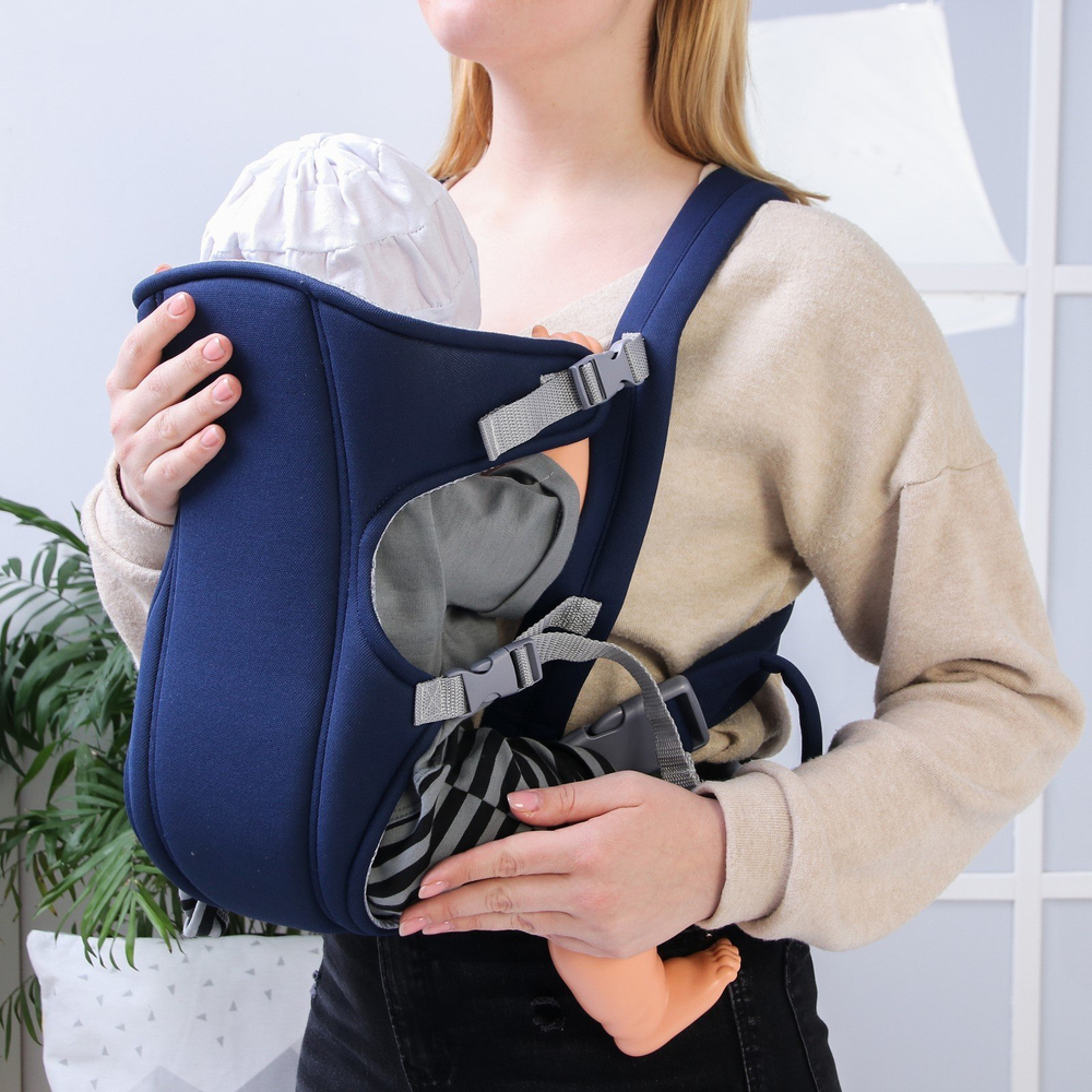 4793820 Рюкзак-кенгуру "Легкий", цвет синий