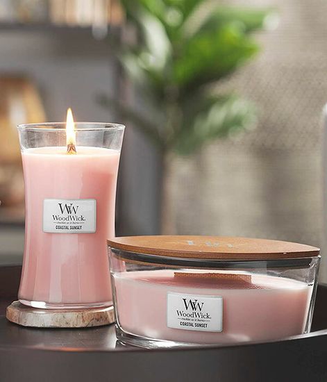 Прибрежный закат, ароматическая свеча эллипс, WoodWick