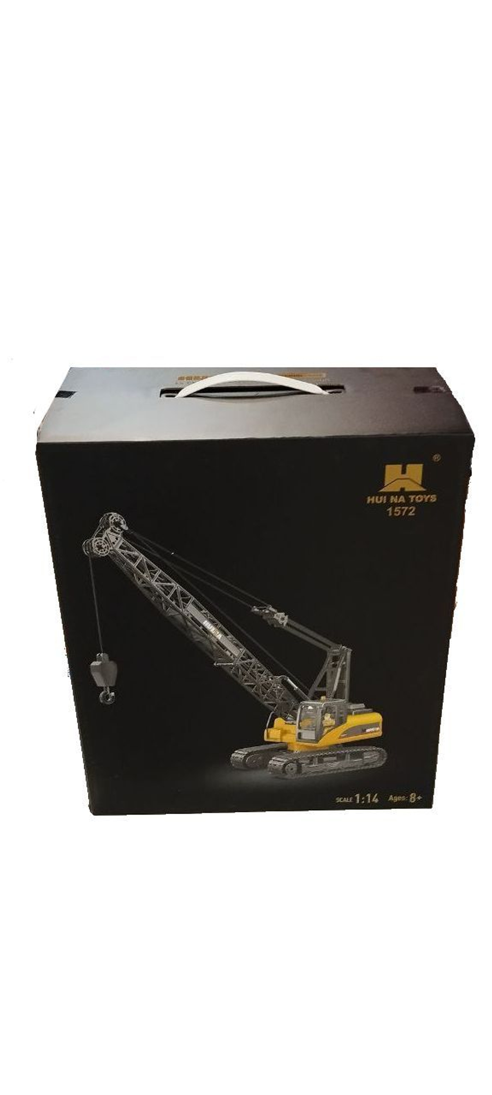 Радиоуправляемый кран масштаб 1:14 2.4G - HN1572 , обновленная модель с lion аккумулятором , новинка 2025г