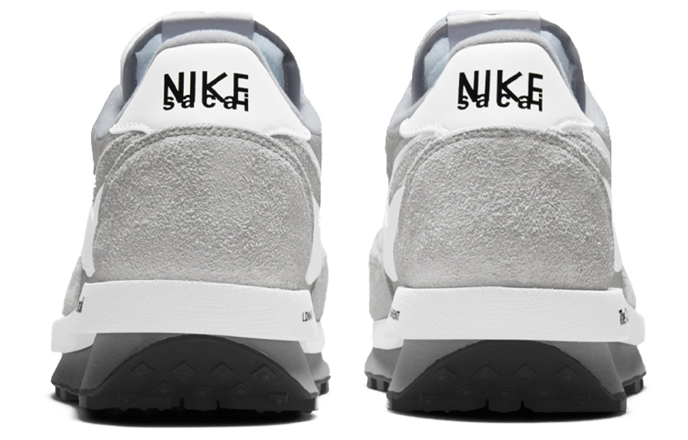 Кроссовки Fragment Design X Sacai X Nike Ldwaffle "Light Smoke Grey"