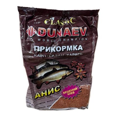 Прикорм Дунаев Классика 0,9кг Карп Анис **, 209714