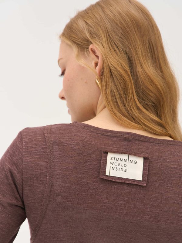 Лонгслив Slim Fit 