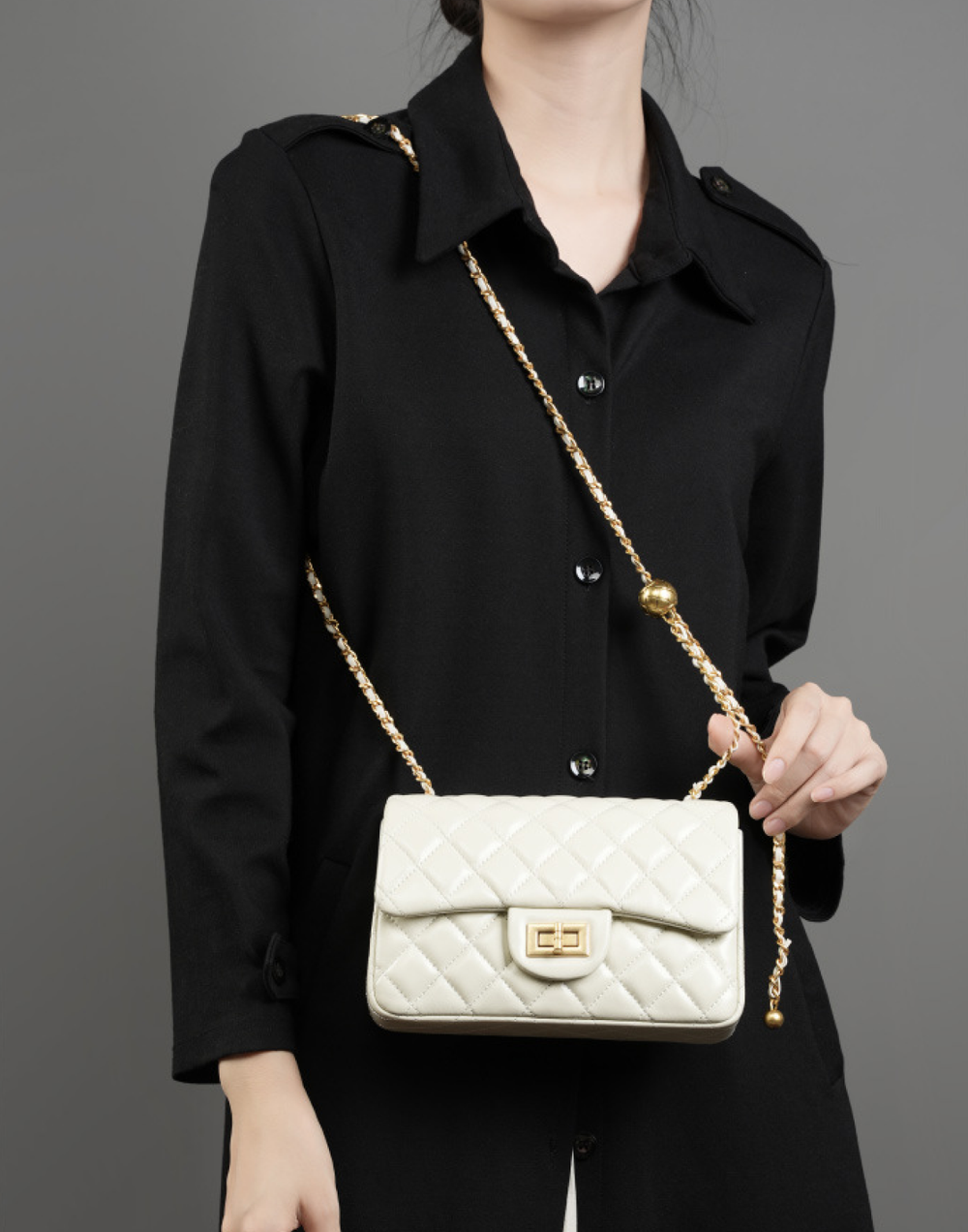 Кросс-боди XOXO LEGENDS ДИОНА | Молочный