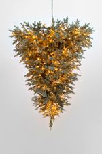 ель подвесная потолочная "Люстра" с встроенной гирляндой