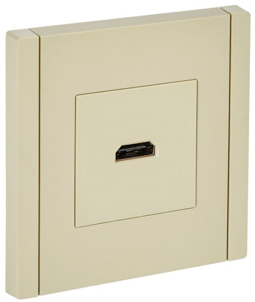 Розетка HDMI FORTE&amp;PIANO FP440 ваниль IEK FP-H10-K10