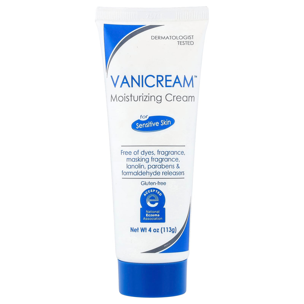 Vanicream, увлажняющий крем для чувствительной кожи, без отдушки, 113 г (4 унции)