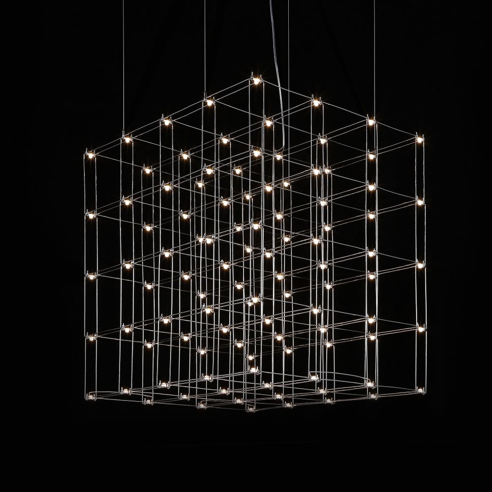 Подвесная Люстра Quasar Cosmos Square Led Pendant Light 80/80/80 By Imperiumloft