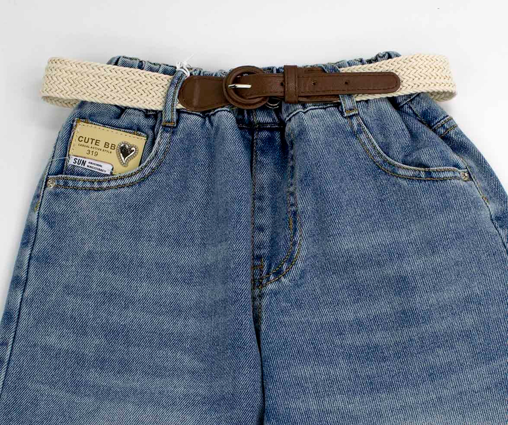 джинсы на резинке  CUTE BB COWBOY 4944