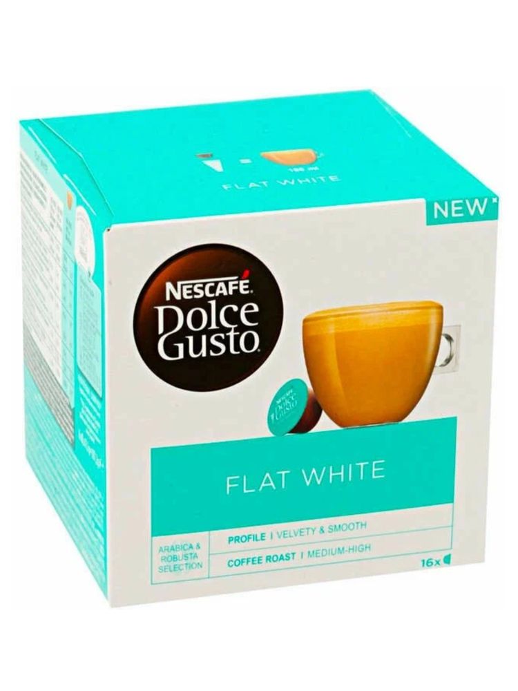 Кофе в капсулах Nescafe Dolce Gusto Flat White 16 шт x 3 уп