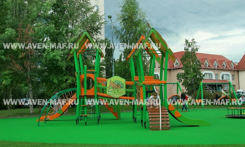 Игровой танцующий городок Осень