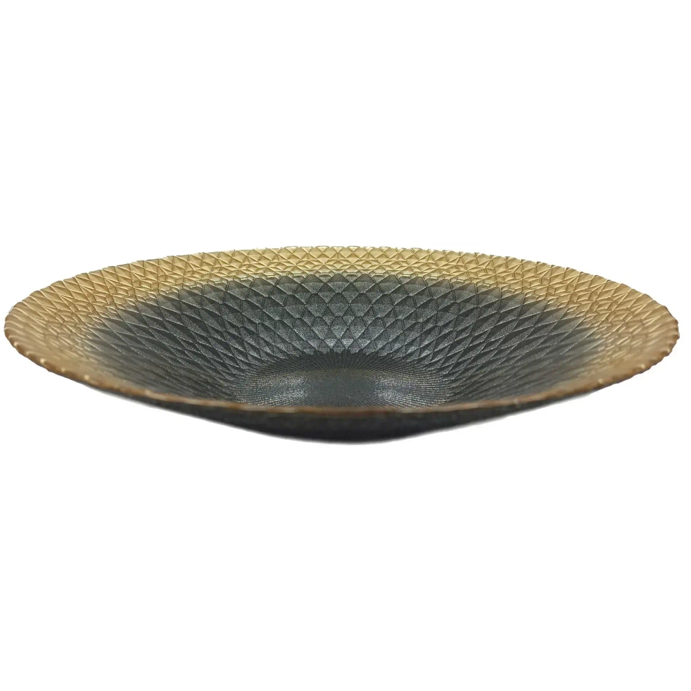 Блюдо 30см «Барокко блэк»