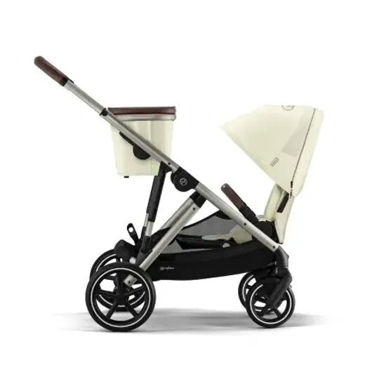Коляска для двойни 2 в 1 Cybex Gazelle S (Seashell beige)