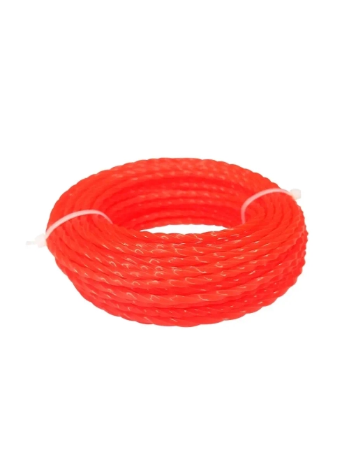 ЛЕСКА ДЛЯ ТРИММЕРА ВИТОЙ КВАДРАТ 2 мм VERTEX 15 м (1/ 100/ 400)