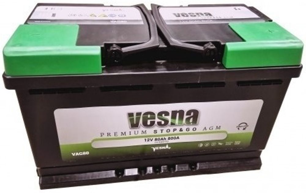 VESNA AGM Stop&amp;Go 6CT- 80 ( 314085 ) аккумулятор