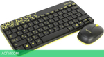 Набор периферии Logitech Wireless Combo MK240 Nano черный (920-008213)