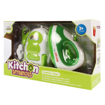 Игрушка Бытовая техника в наборе, светл.зел.-бел., свет, звук, бат.AA*4шт. не вх. в комп., в комплекте