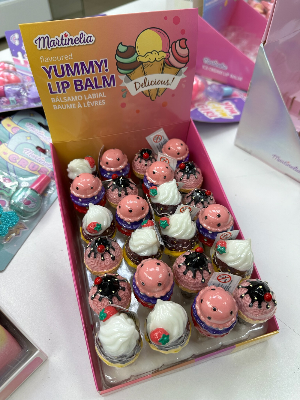 Бальзам для губ "Рожок", кокос Martinelia Ice Cream Cone