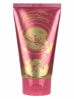 Ягодная пенка для умывания Elizavecca Clean Piggy Pinkenergy Foam Cleansing 120 мл.