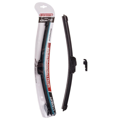 Щетка стеклоочистителя бескаркасная Skyway стандарт 17"/430мм