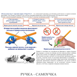 РУЧКА - САМОУЧКА. Тренажер для правшей
