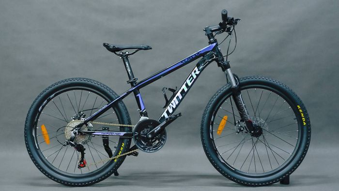 Горный велосипед TWITTER TW2400pro черно-синий