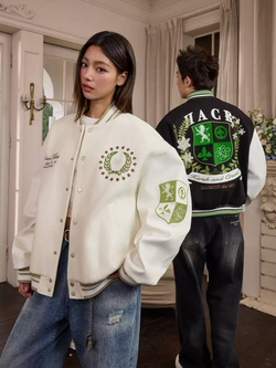 Бомбер HARSHandCRUEL "Academy" Varsity Jacket