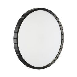 7649/DLN PALE SN 142 Светильник пластик/белый/черный LED 48Вт 3000/4000/6000К D385 IP43 CCT ATABI BLACK