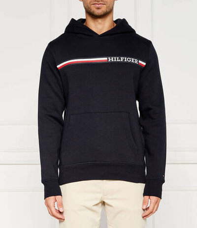 Худи CHEST STRIPE Tommy Hilfiger - темно-синий(MW0MW36737)