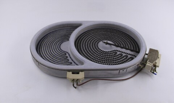 Конфорка утятница для стеклокерамики 2400/1500W AEG Electrolux Zanussi EGO (HiLight) 10.57418.602