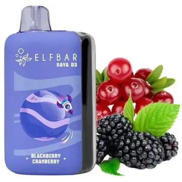 ELF BAR RAYA D3 - Blackberry Cranberry (5% nic)