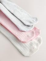 Колготки для малышей Next E48-359, 5 шт., Розовый, Серый