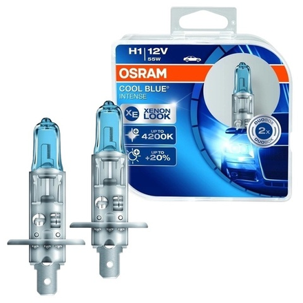 Автомобильные галогеновые лампы OSRAM H1 12V 55W 64150CBI