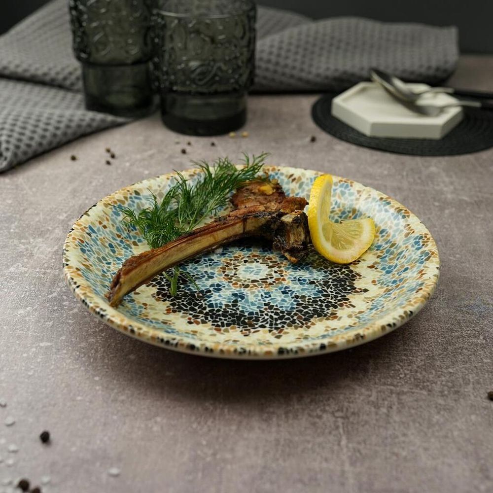 Тарелка глубокая 450 мл d 21 см   By Bone Innovation [6]