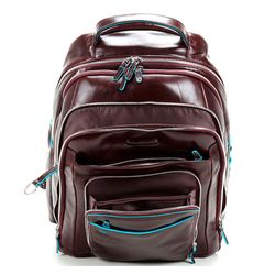 Рюкзак Piquadro Blue Square коричневый телячья кожа (CA1813B2/MO) 3