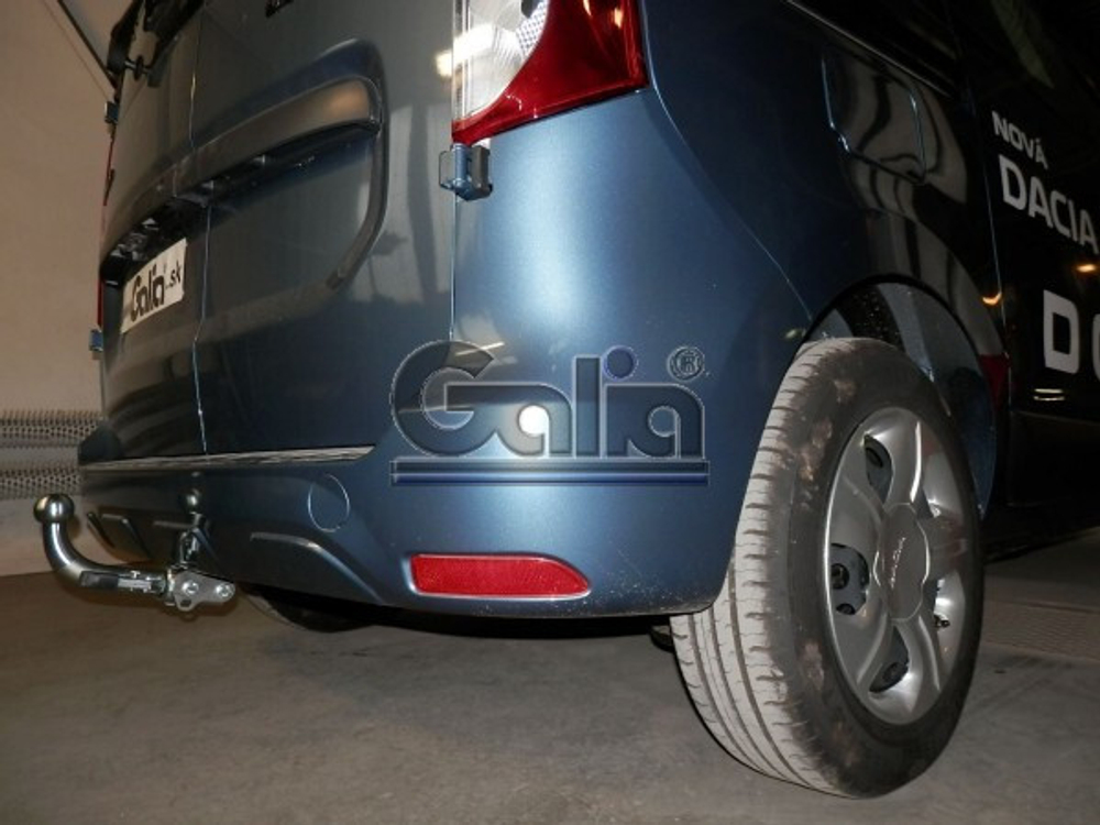 Оцинкованный фаркоп на Renault Dokker 2017-2019, Dacia Dokker 2012-2021, Renault Express 2020- (без электрики), Galia D045C
