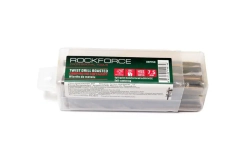 Сверло по металлу 6.5мм HSS+Co(10шт), в пластиковом футляре RockForce##Rock FORCE RF-DSP65H