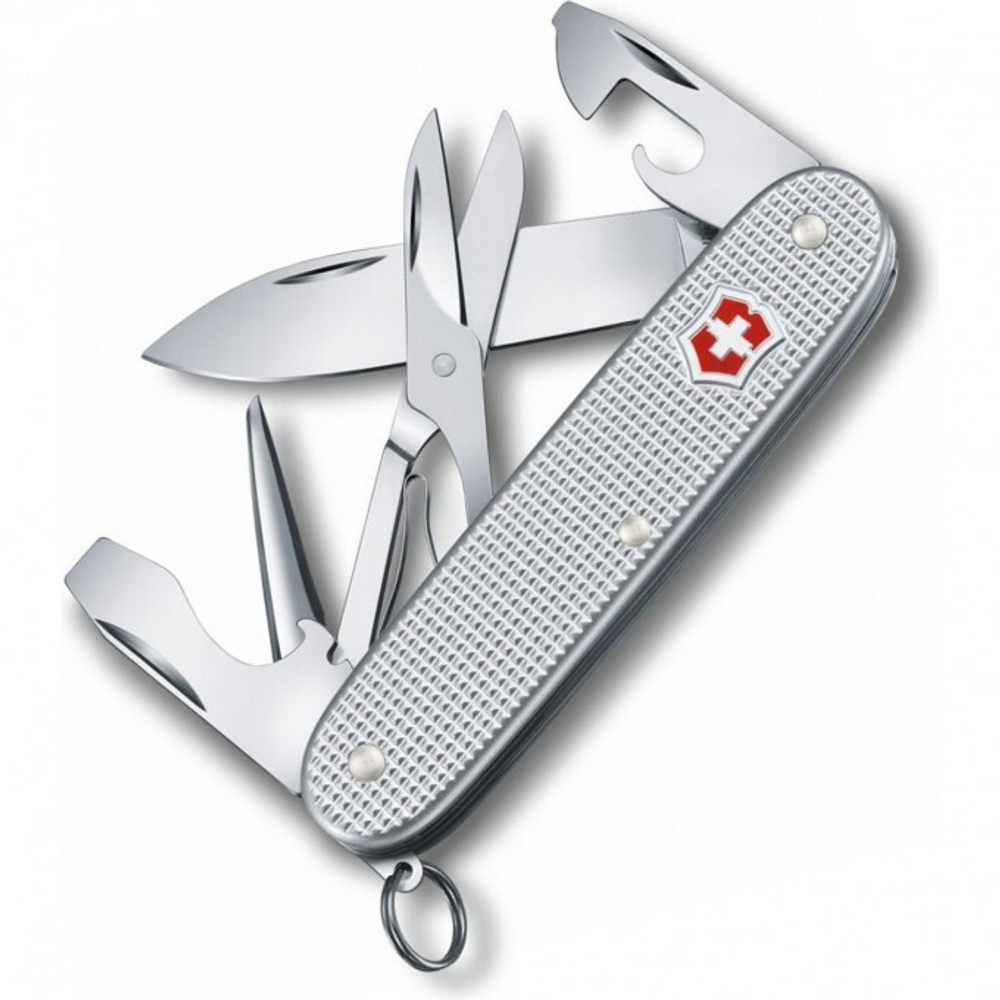 Нож Victorinox Pioneer, 93 мм, 9 функций, серебристый