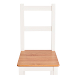 Стул Соната / Sonata chair массив сосны, 41х50х95 см, антик/белый